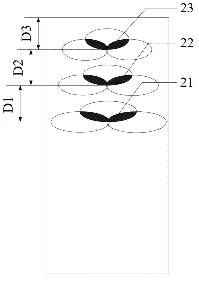 Broadband bionic yagi antenna with low radar cross section