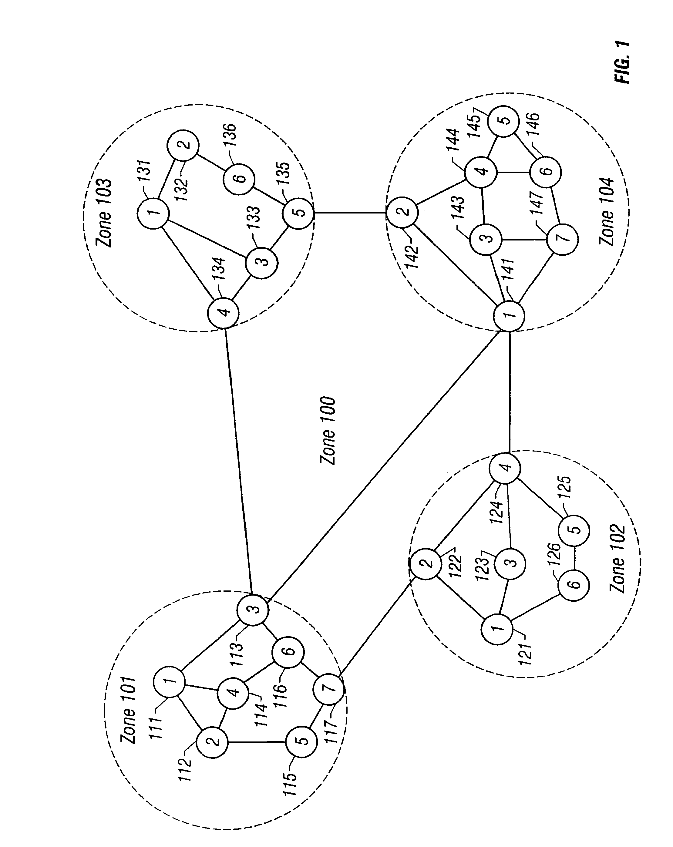 Virtual path restoration scheme using fast dynamic mesh restoration in an optical network