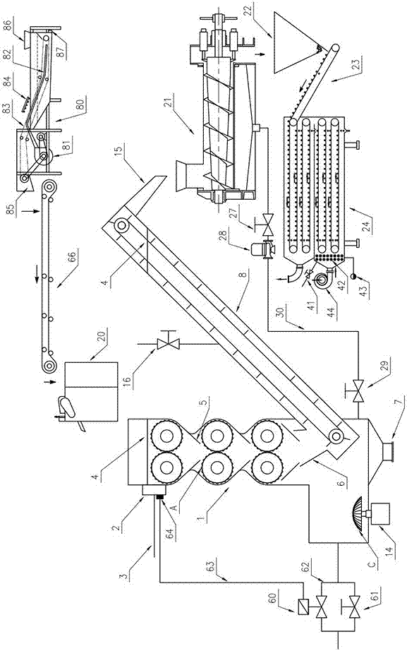 Mechanical ultrasonic huperzine A leaching device with cleaning machine and drying machine