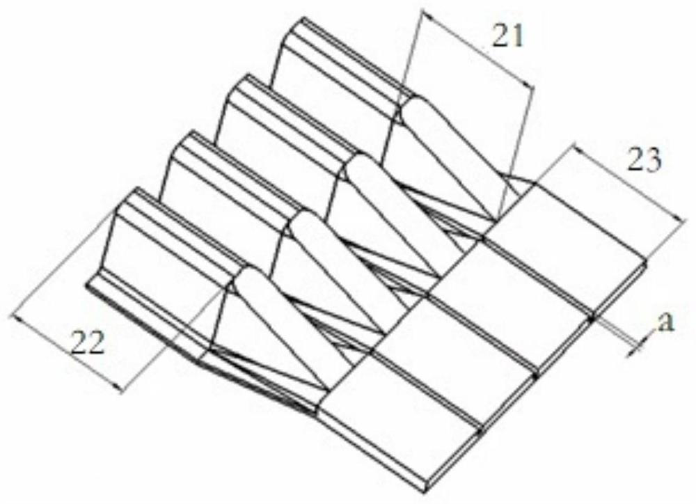 Primary surface type heat exchanger core