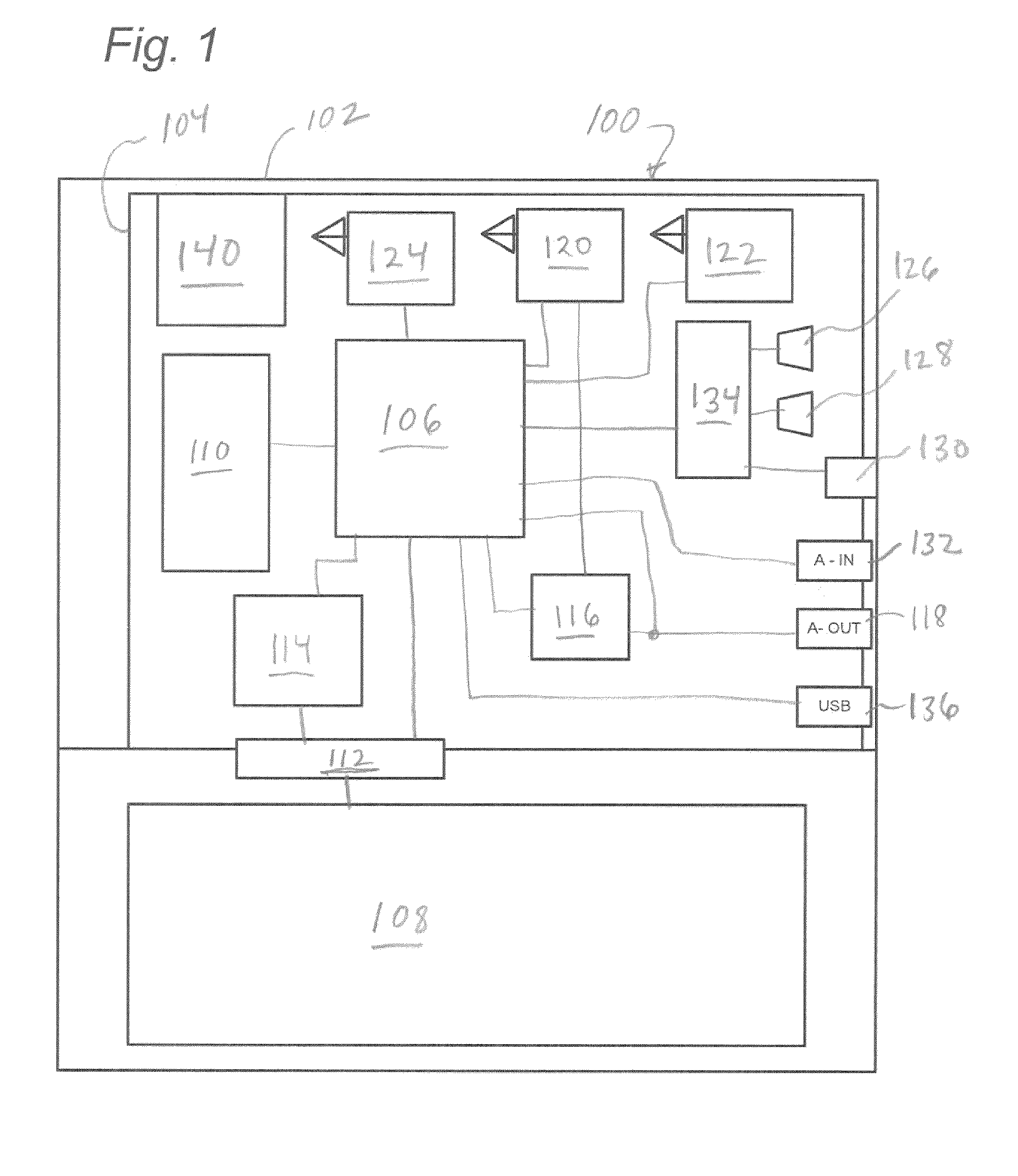 Personal listening device with automatic sound equalization and hearing testing