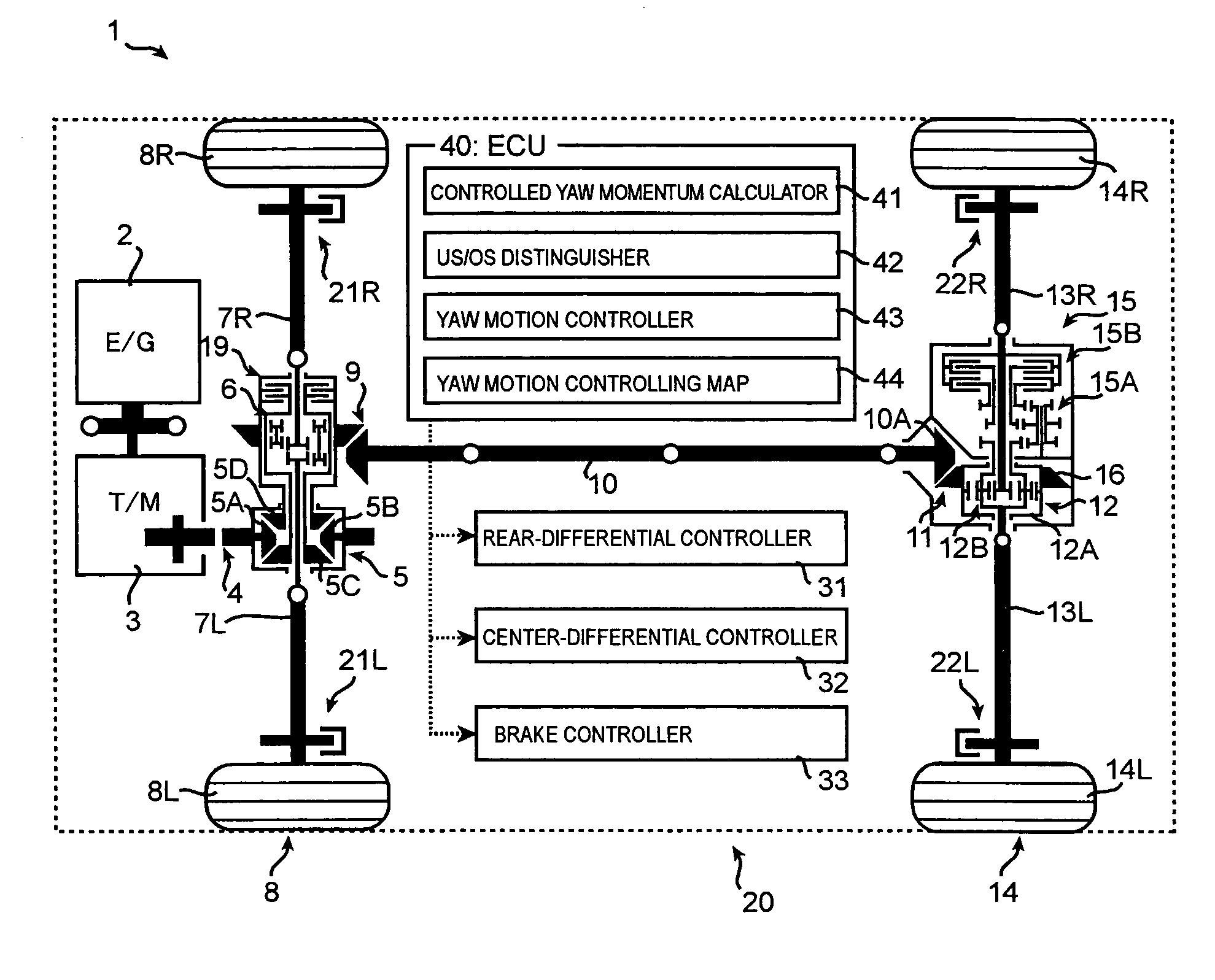 Turning control apparatus for vehicle