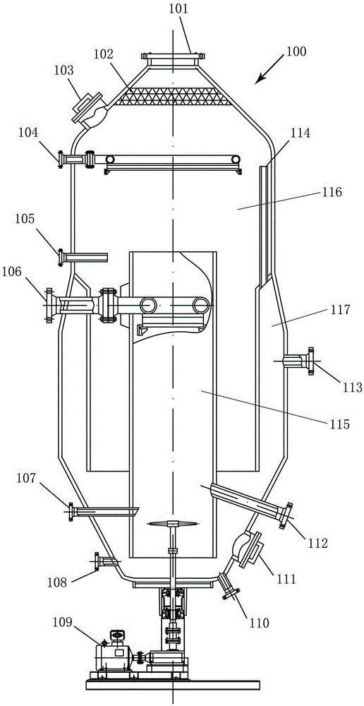 A kind of production method of large particle ammonium sulfate product