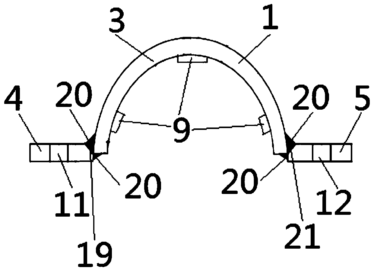 Propeller fixing device for ship launching