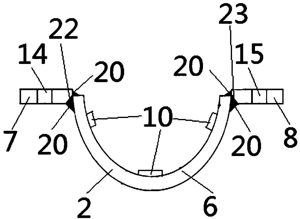 Propeller fixing device for ship launching