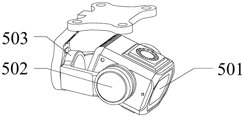 Air-ground communication search and rescue robot