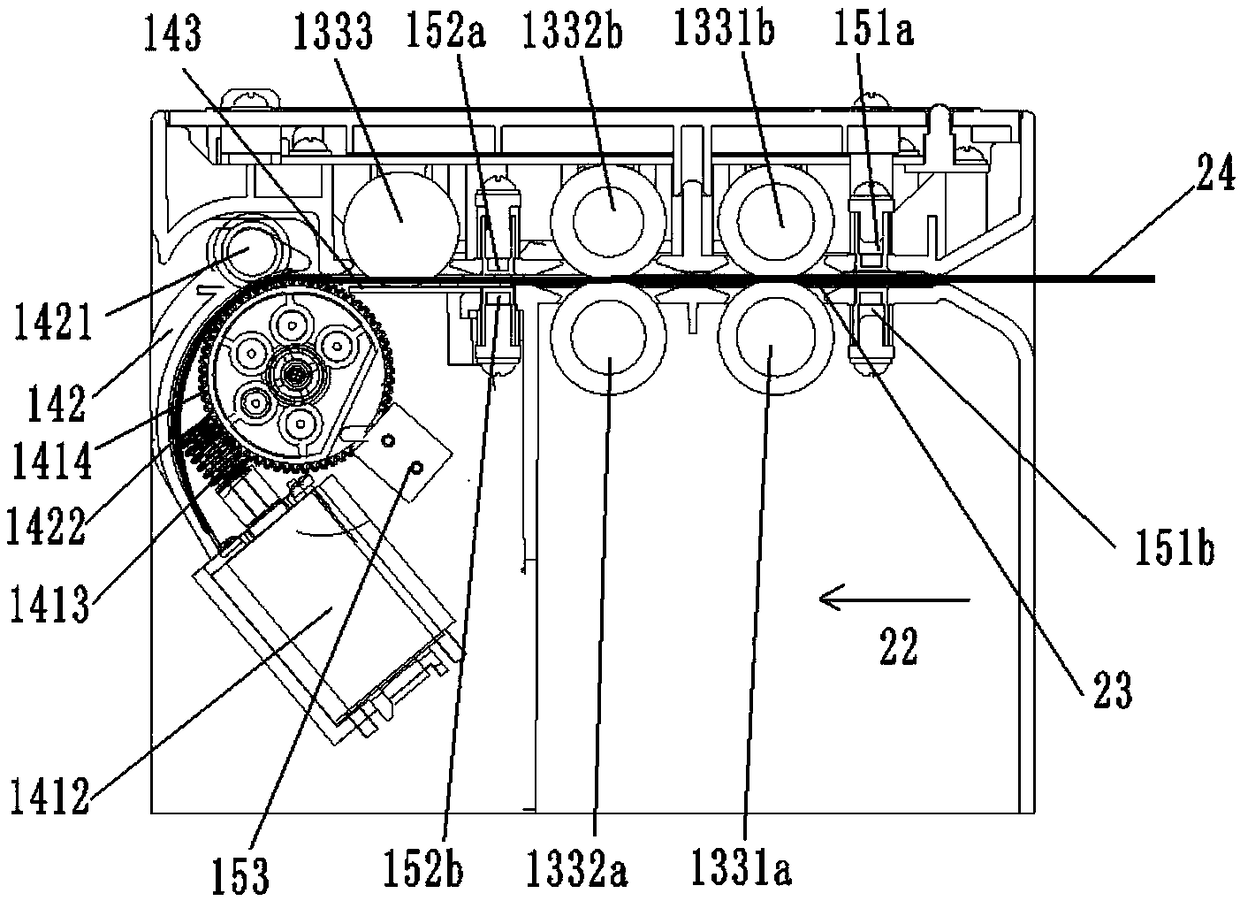 Method for controlling ticket distributing device and ticket distributing device