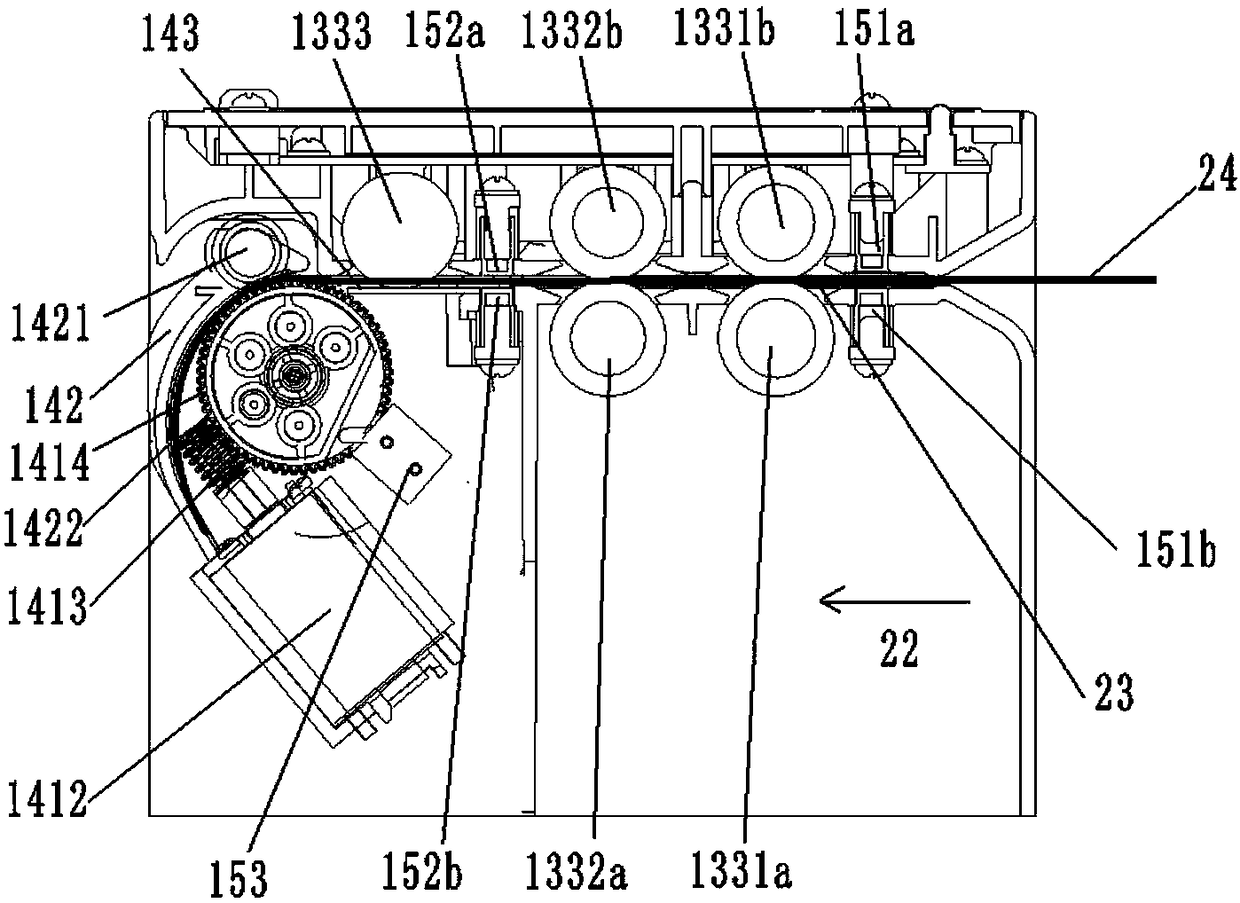 Method for controlling ticket distributing device and ticket distributing device