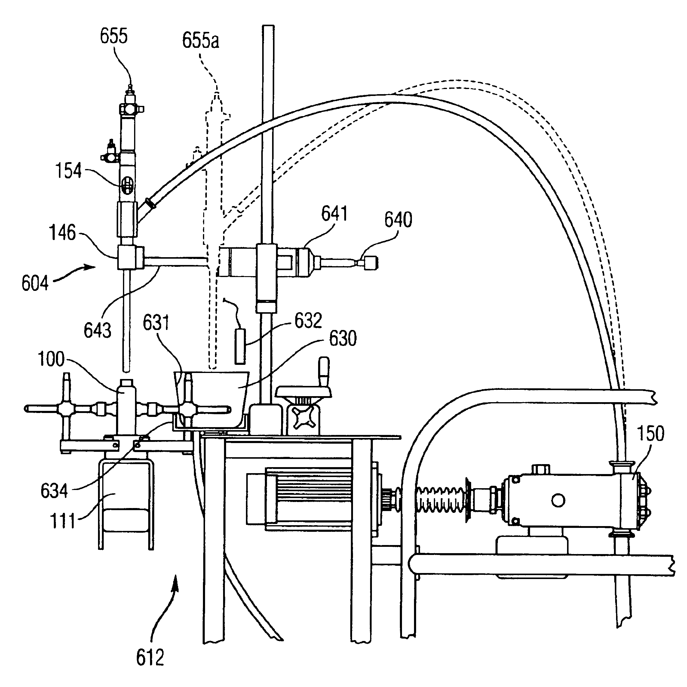 Liquid filling system with improved set-up and fill weight calibration/verification capabilities