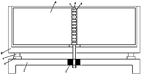 Laying disc facilitating storing and taking of objects in refrigerating box of refrigerator