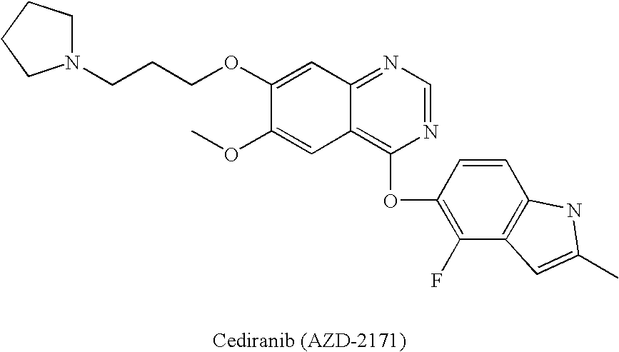 Vegfr inhibitors containing a zinc binding moiety