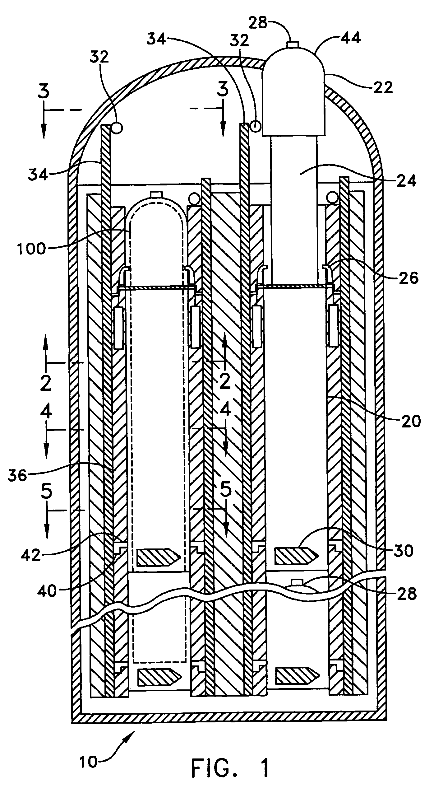 Telescoping buoyancy capsule