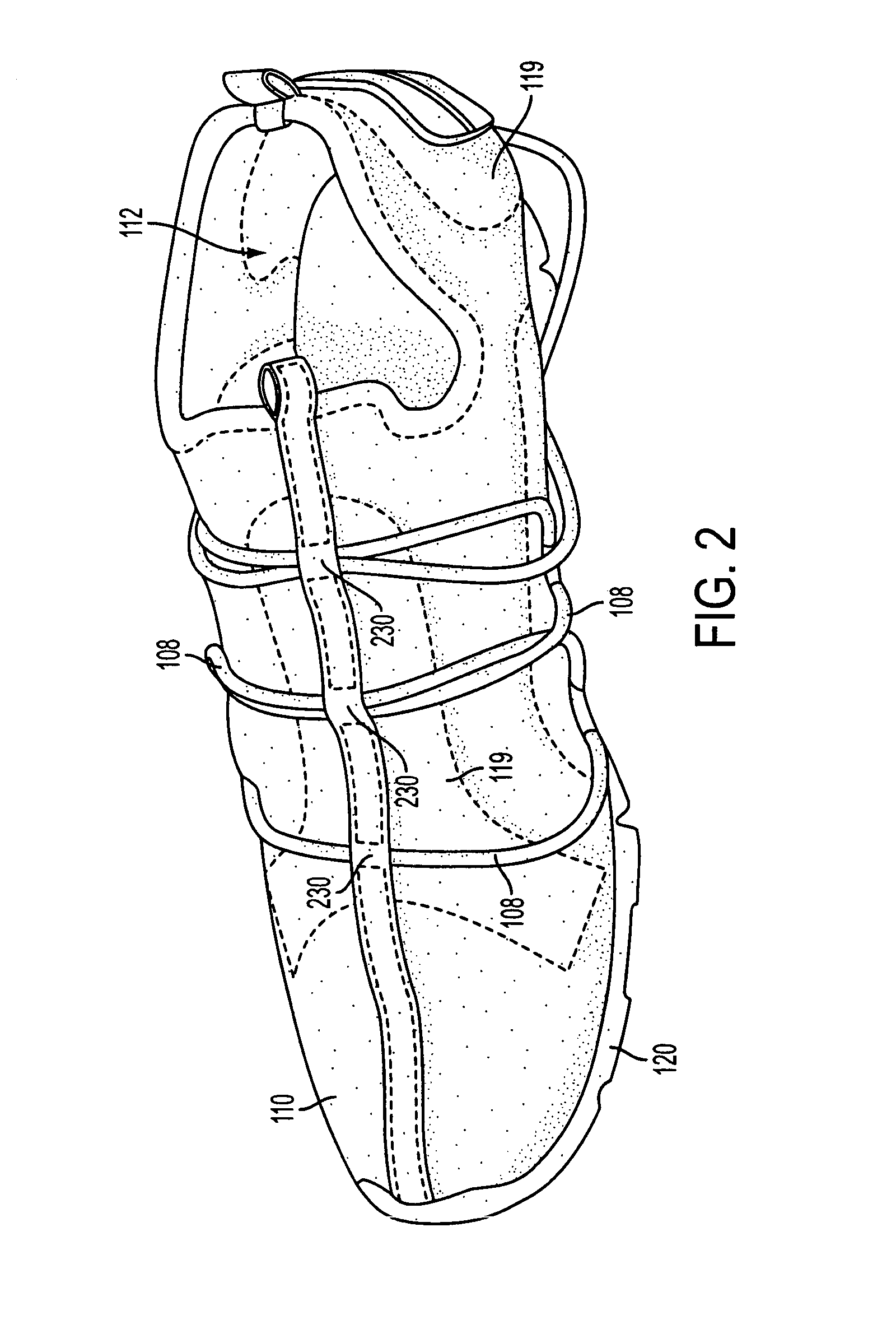 Collapsible shoe