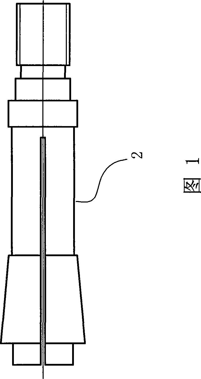 Process and testing method for PCB drilling machine drill chuck