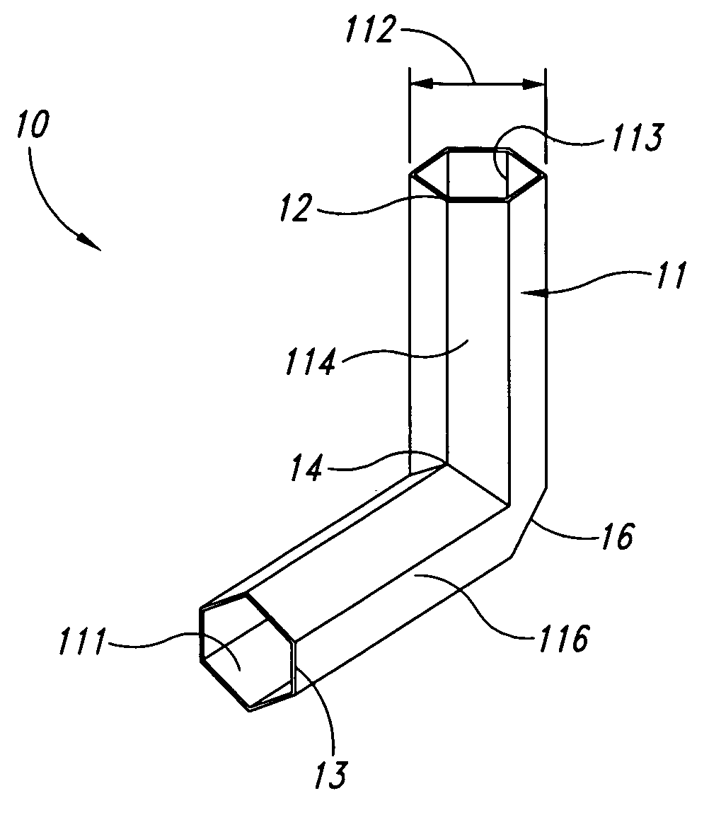 Hex tube light homogenizer splitter