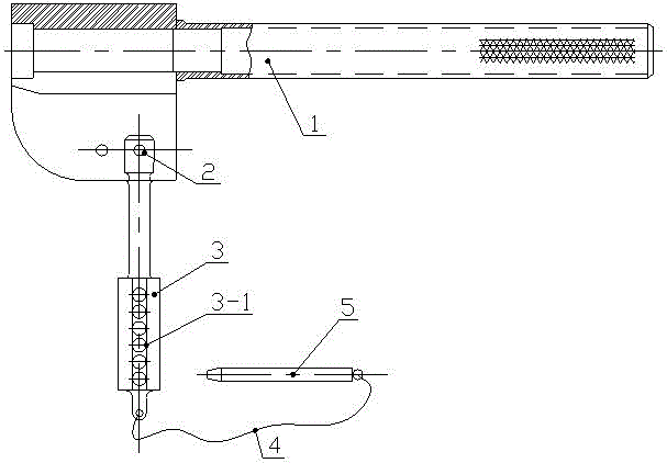 500kv transmission line spacer special tool for disassembly and assembly and its use method