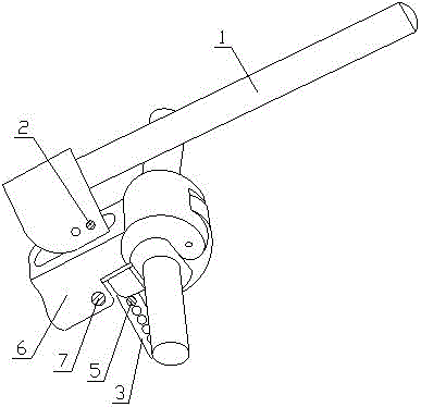 500kv transmission line spacer special tool for disassembly and assembly and its use method