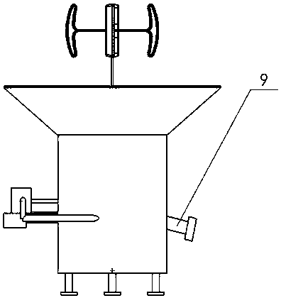 Air-liquid double-vortex kinetic-energy pulping device capable of collecting rainwater and wind energy