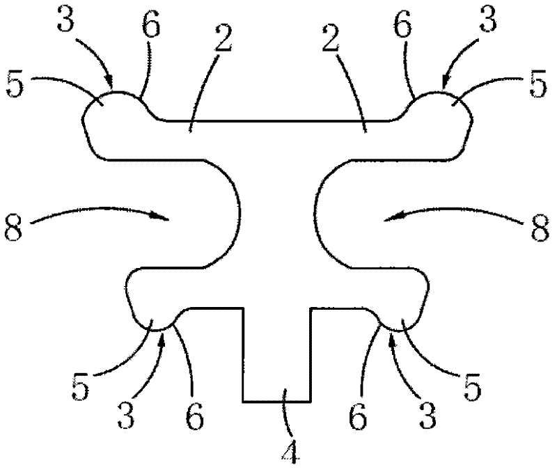 Decorative plate connecting bar and spliced decorative plate spliced by the decorative plate connecting bars