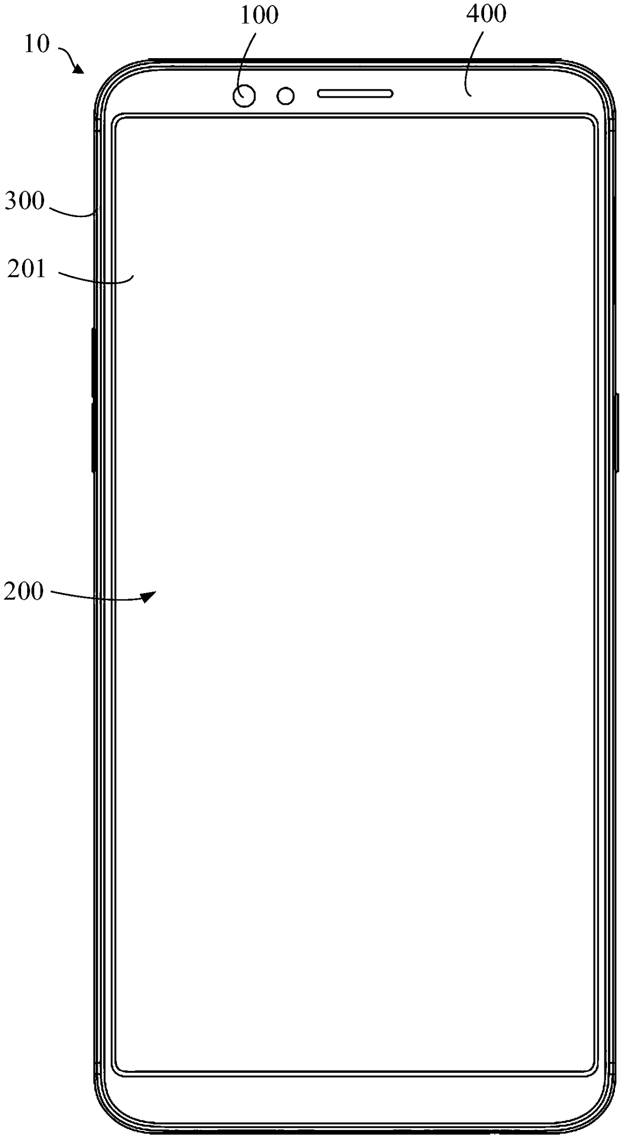 Electrochromic module, casing assembly, and mobile terminal