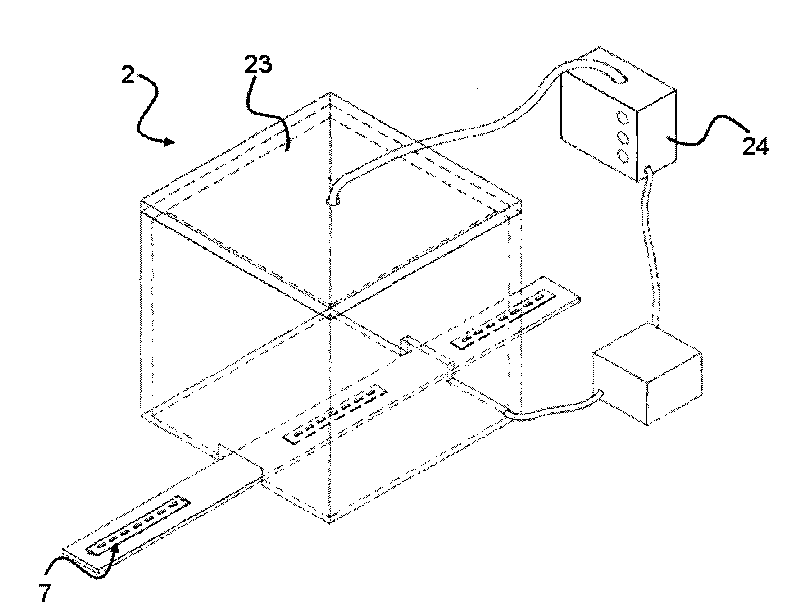 Detection platform for luminous component with a plurality of luminous elements and detection method thereof