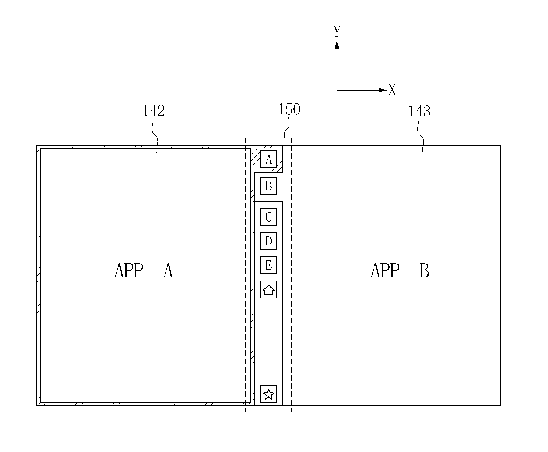 Method for providing user interface having multi-tasking function, mobile communication device, and computer readable recording medium for providing the same