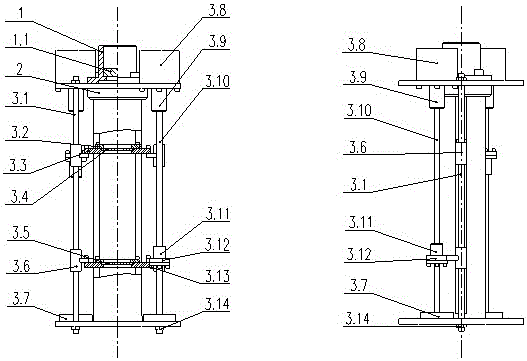 Coaxial powder feeding sprayer capable of automatically adjusting light spots and powder feeding positions