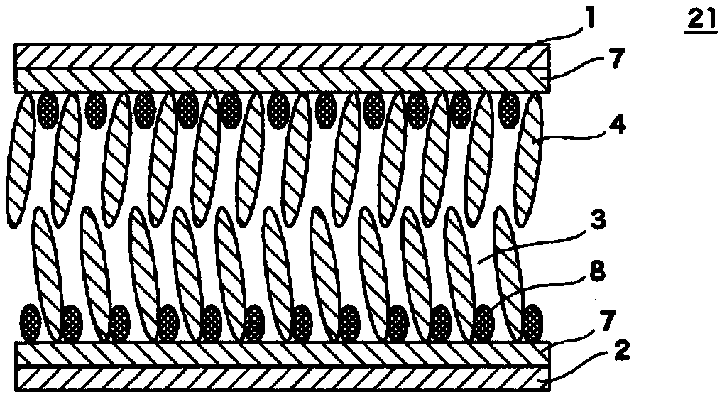 Liquid-crystal display element and display device