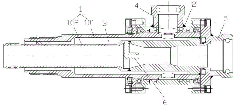 Dual channel multi-stage jet sampling pigtail