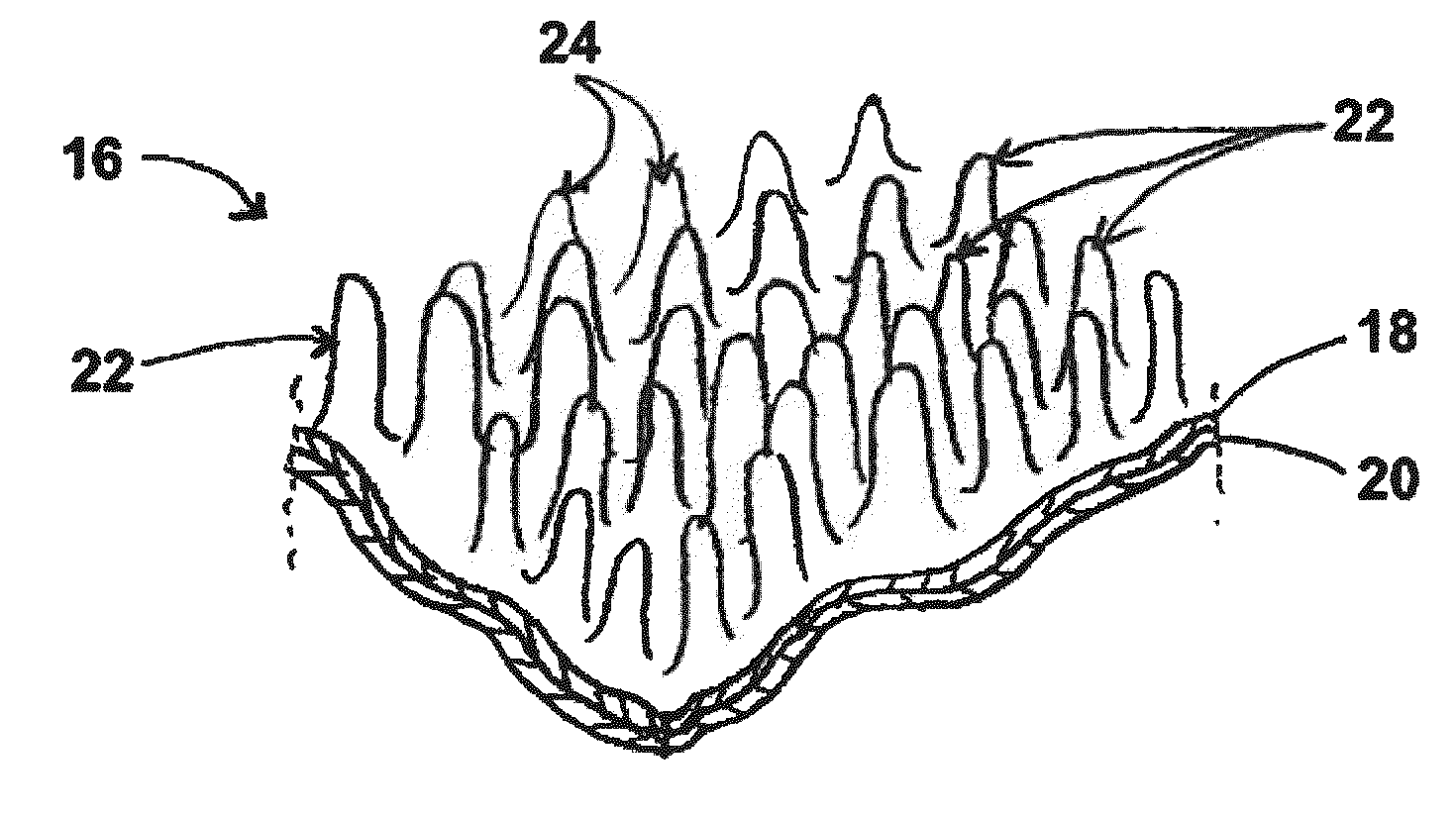 Process for making an embossed web