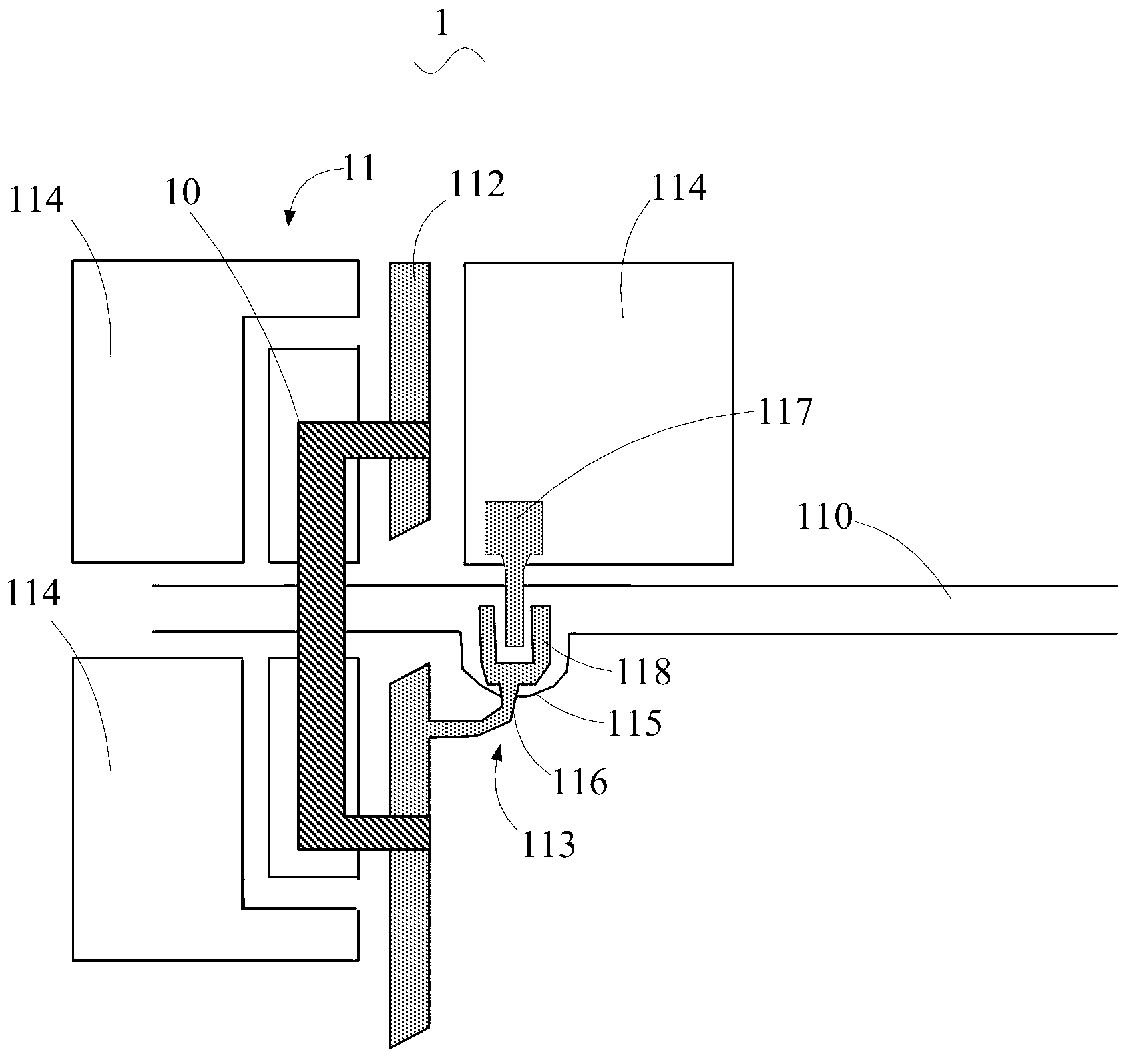 Circuit repair structure and method