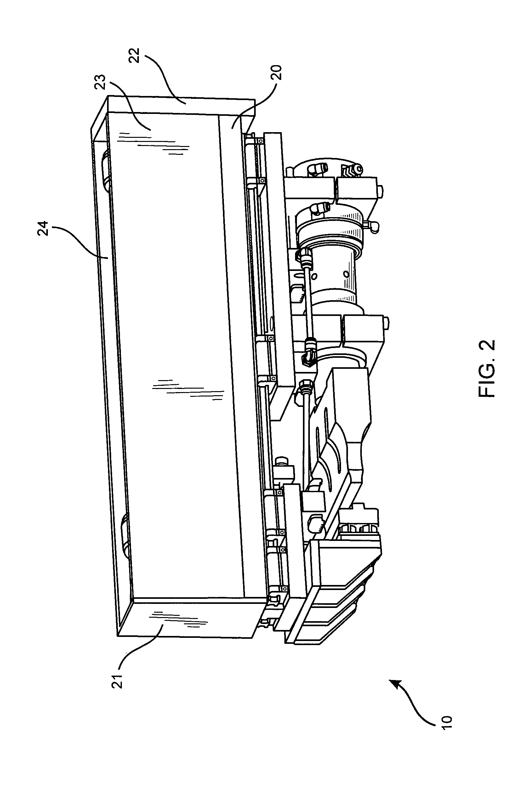 Pedestal mounted ultrasonic welding device