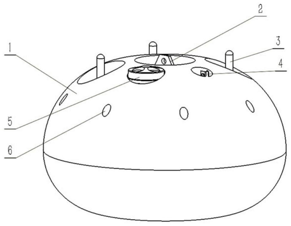 Ocean observation self-righting seabed foundation