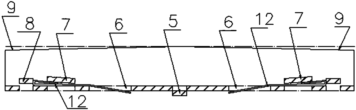 Multi-combination steel keel