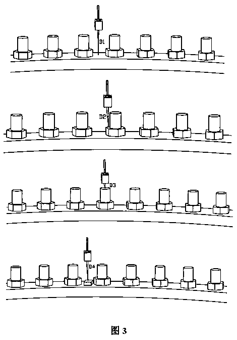 Method and system for monitoring state of bolt connecting pieces of fan blade and variable pitch bearing