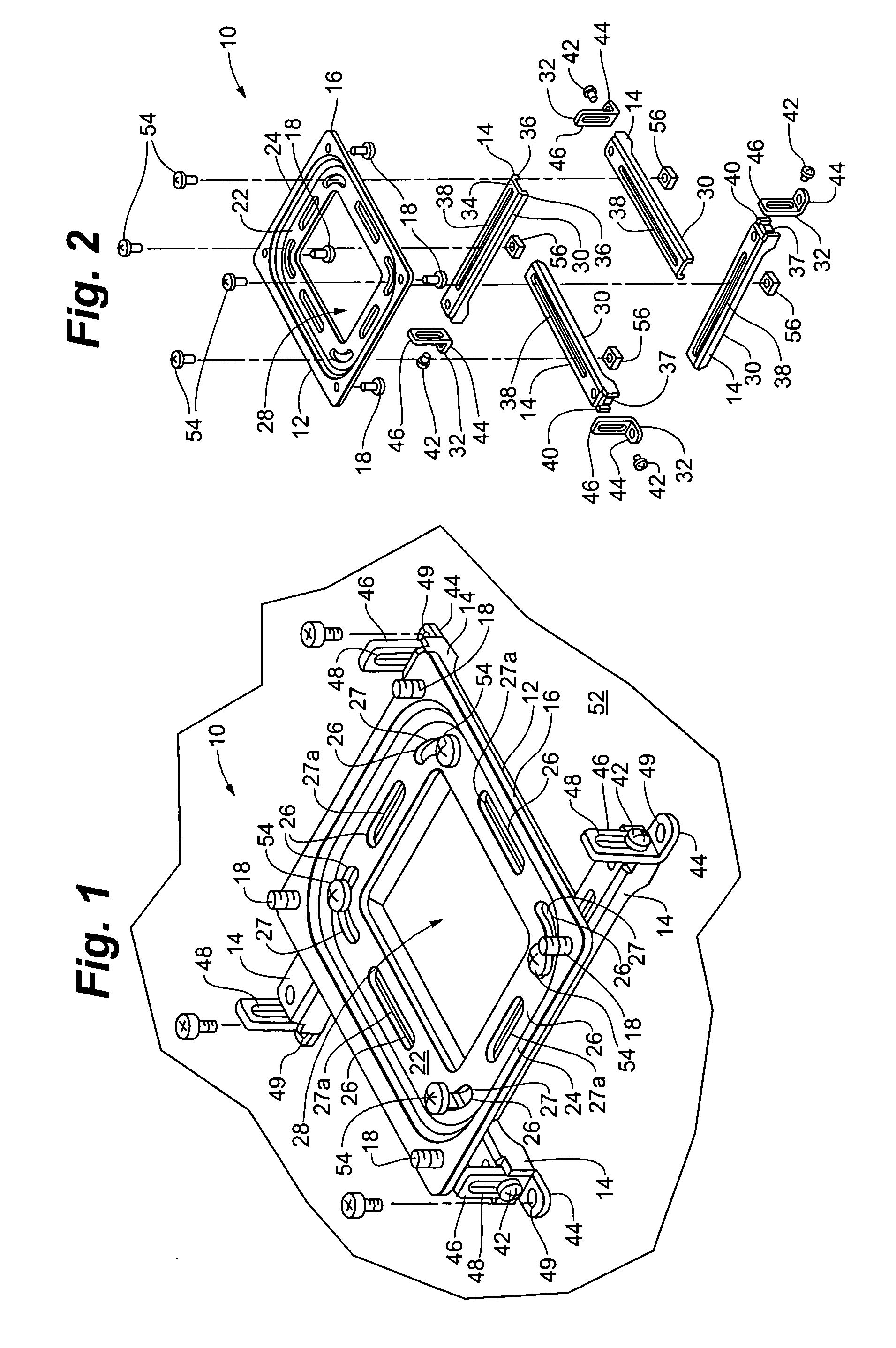 Universal projector mount