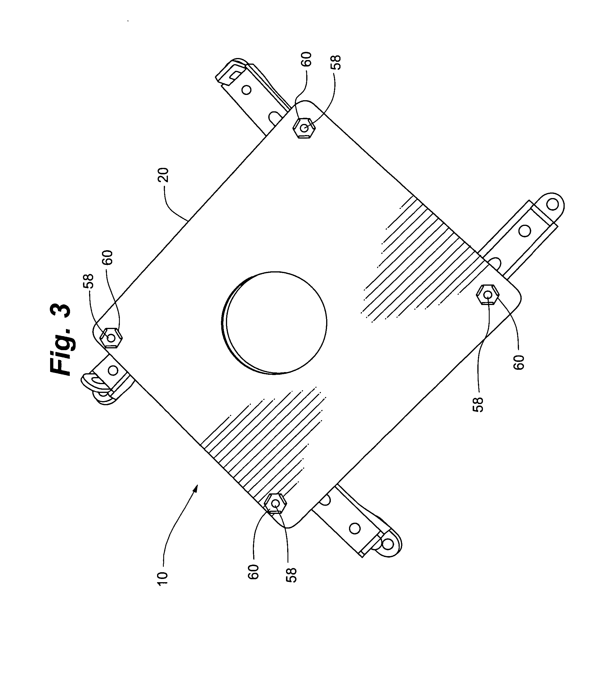 Universal projector mount