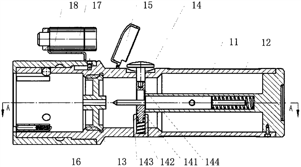 Rope cartridge gun