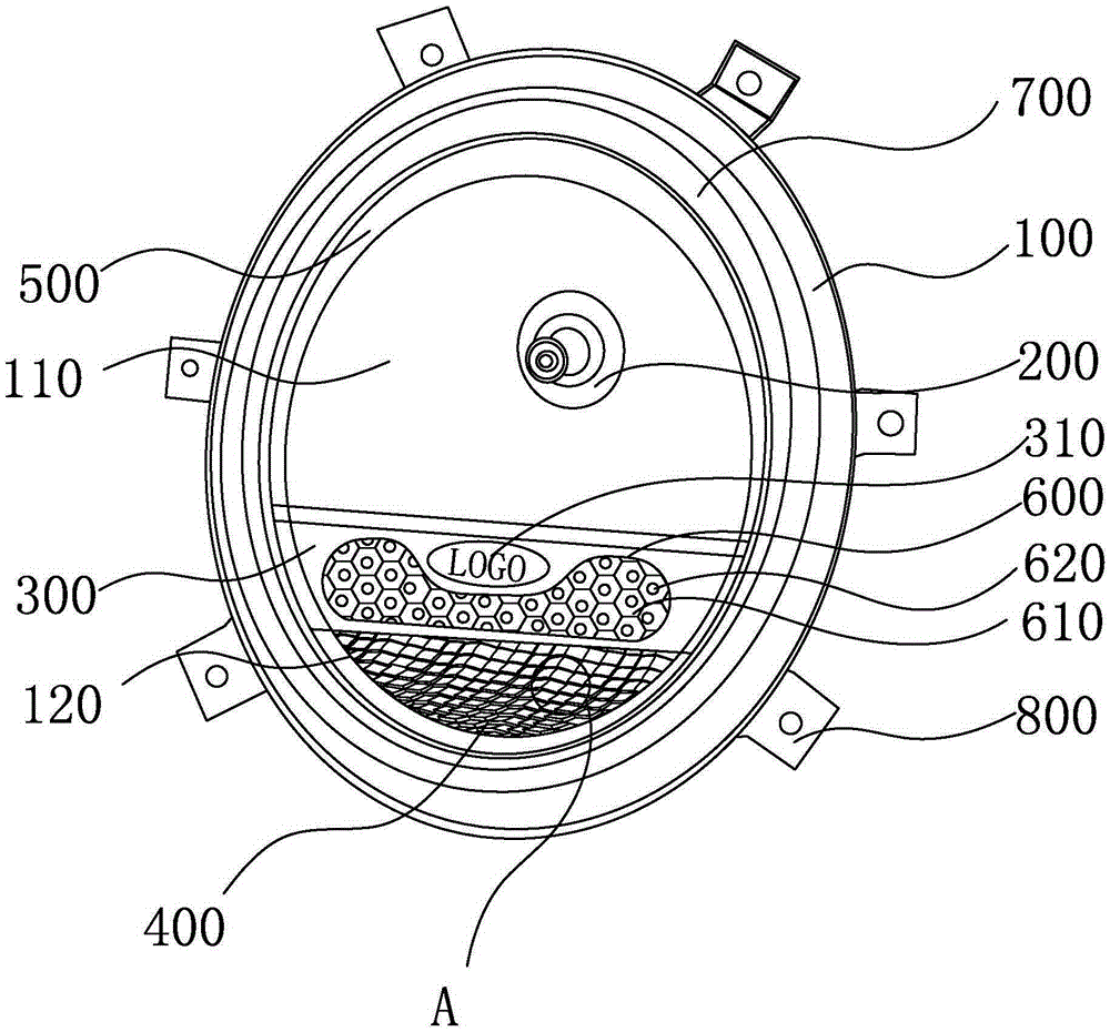 Headlamp of motorcycle