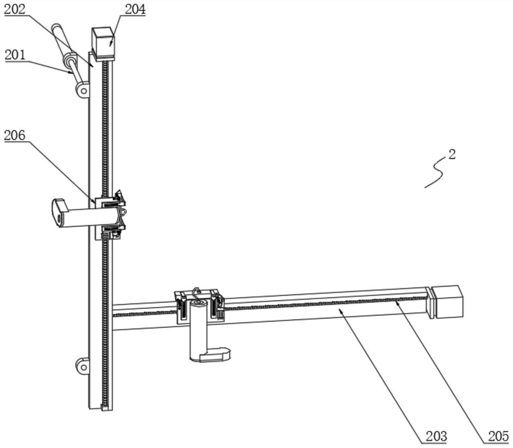 Manufacturing device based on broken bridge aluminum doors and windows