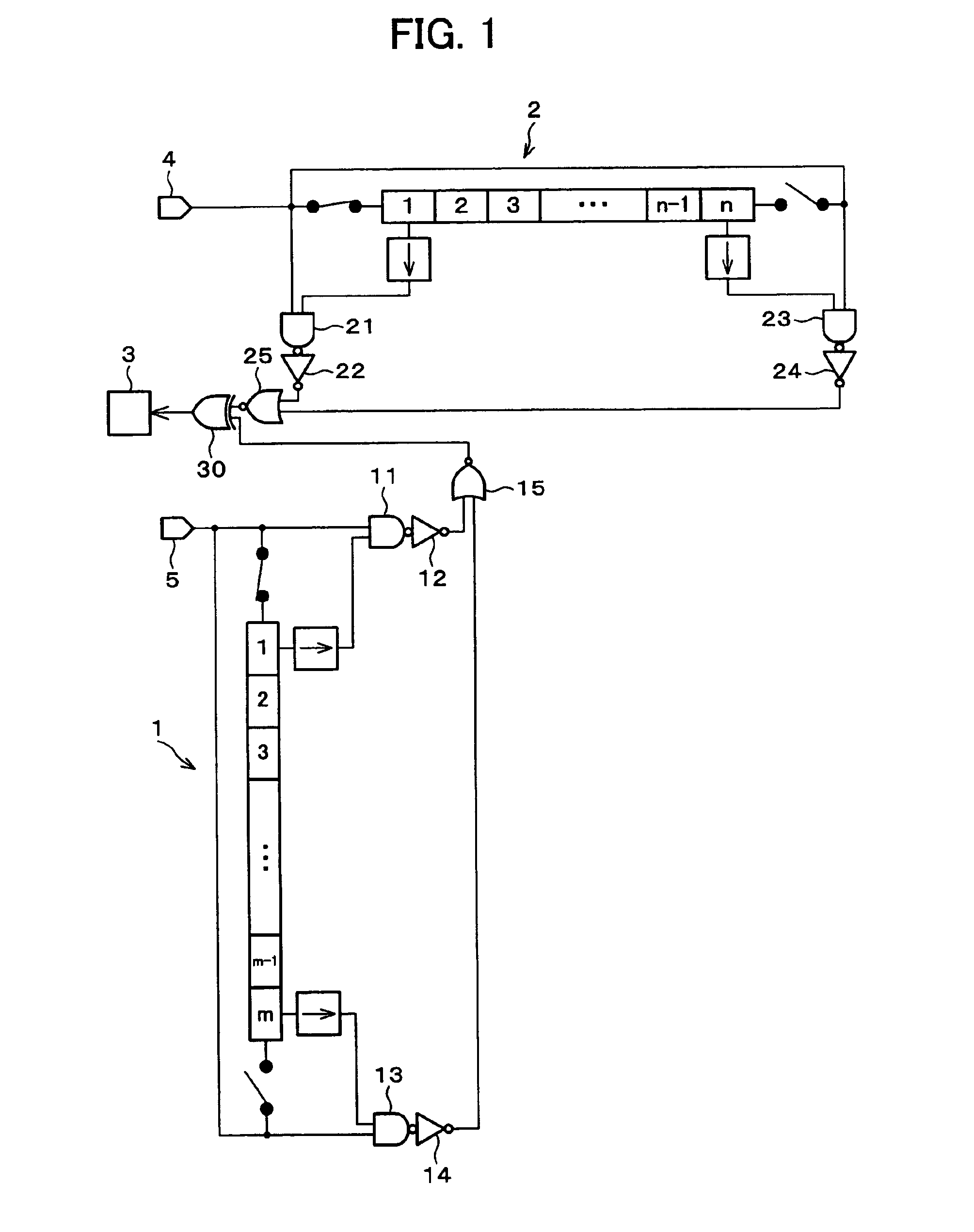 Display device and scanning circuit testing method