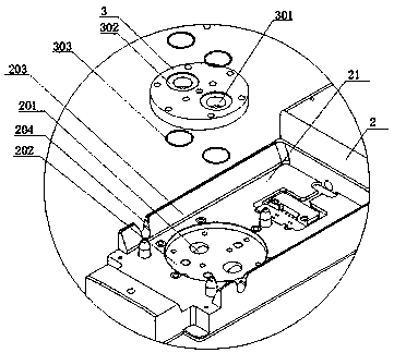 Remote control maintenance structure for spallation neutron source target body plug-in piece