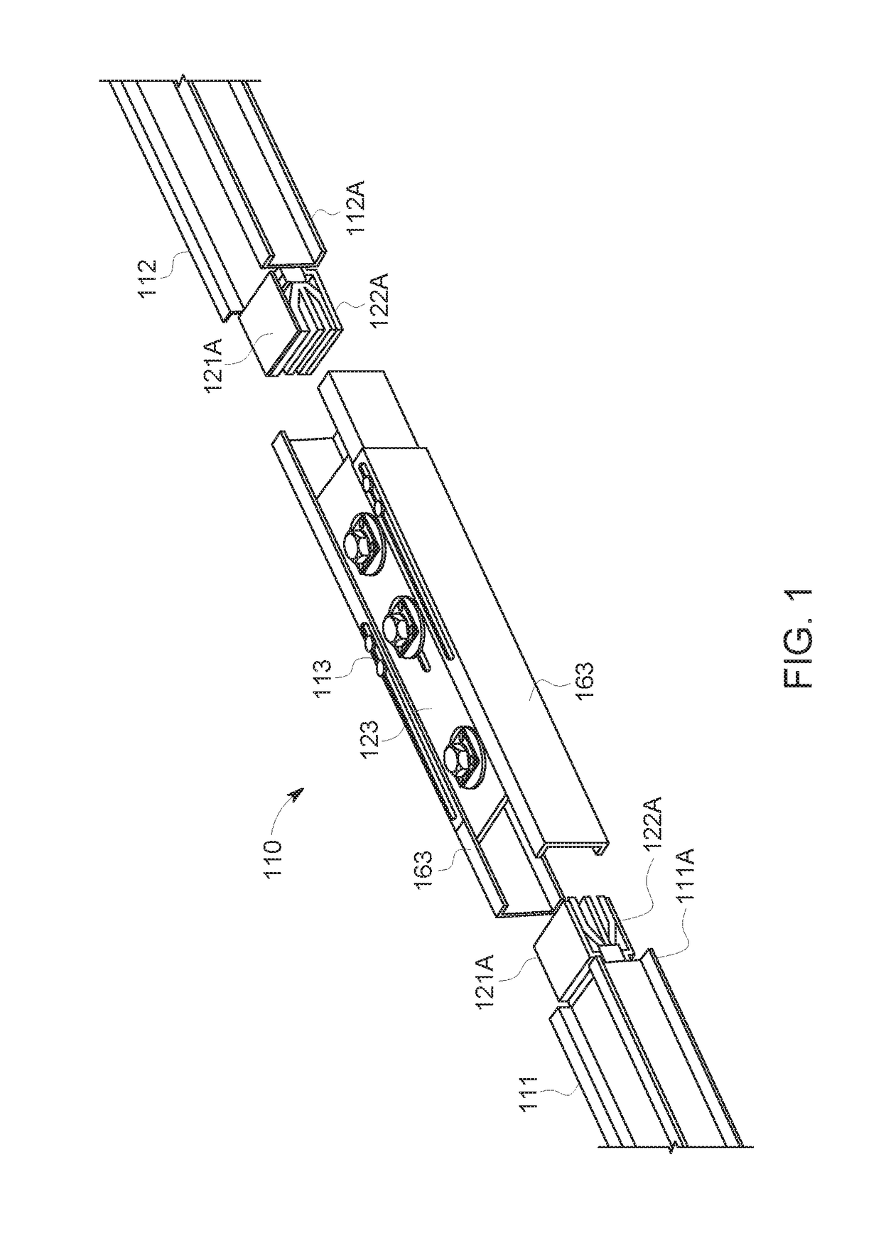 Electrical busway joint with laminated bracing system