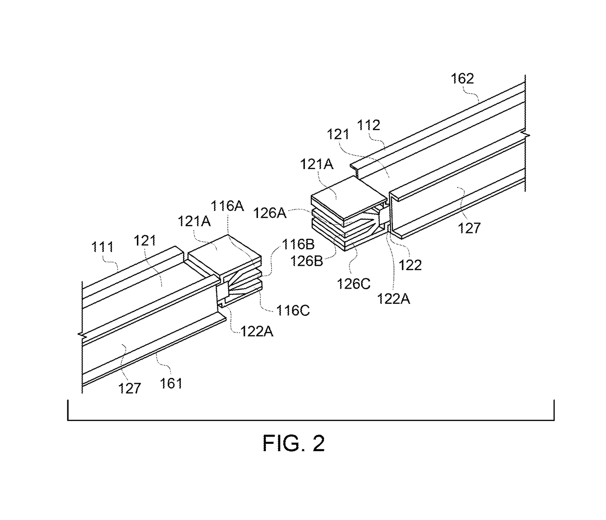 Electrical busway joint with laminated bracing system