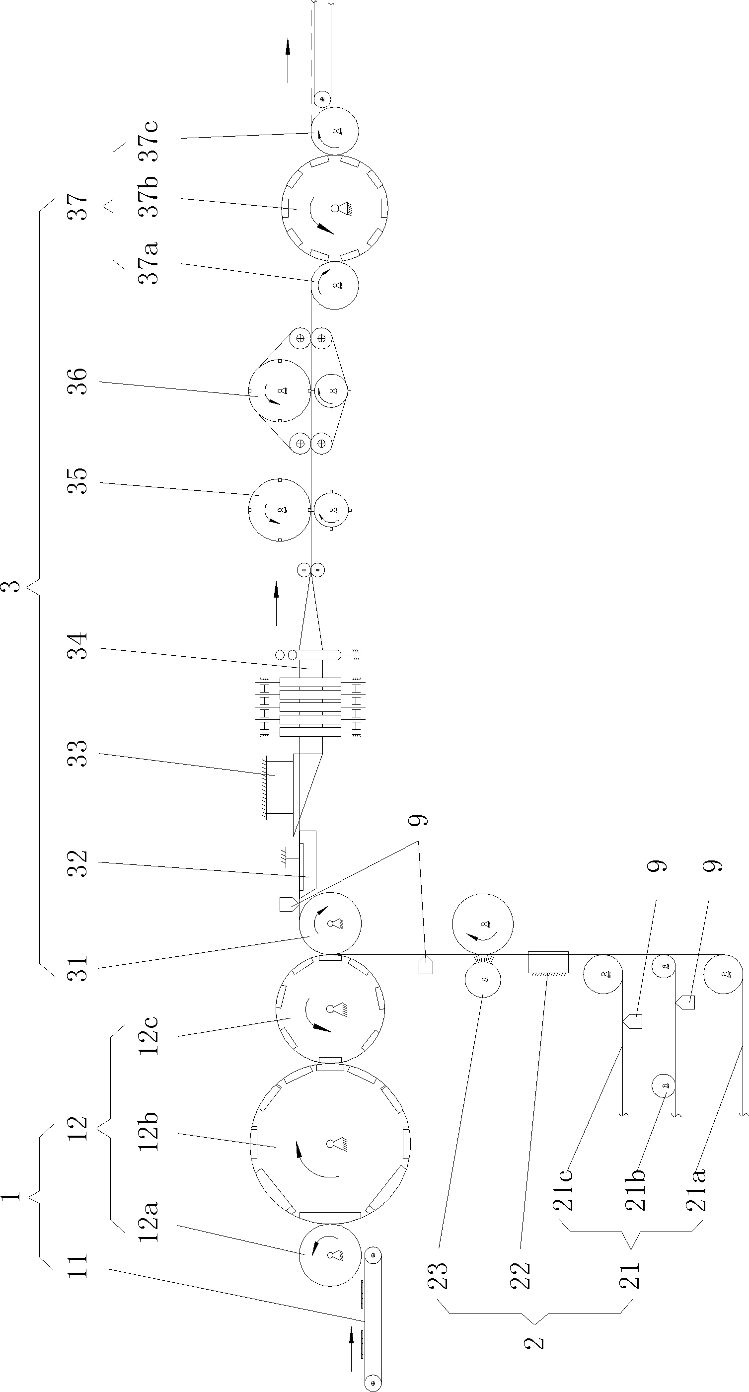 Manufacturing equipment assembly of training pants and manufacturing method thereof