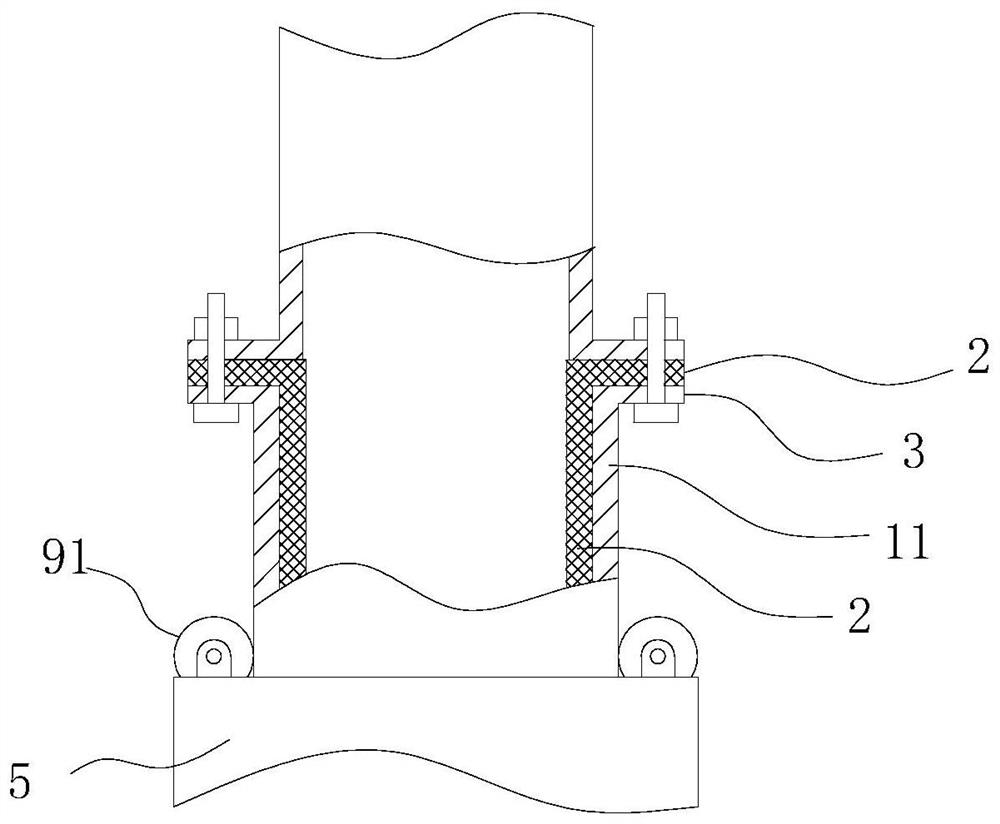 Pipeline resistance increasing and pressure regulating control method