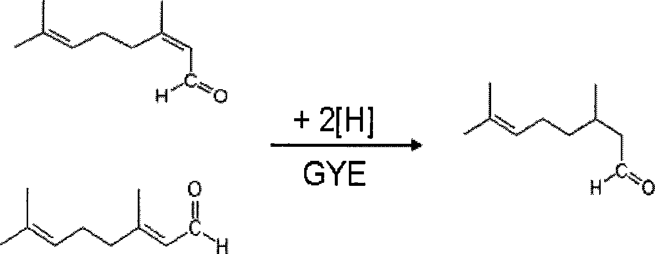 Gene engineering bacterium for catalyzing citral to produce citronellal and construction method thereof