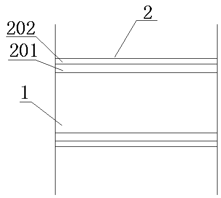 Engine piston ring containing carbon fiber composite layer