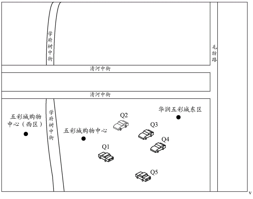 Map display method and apparatus