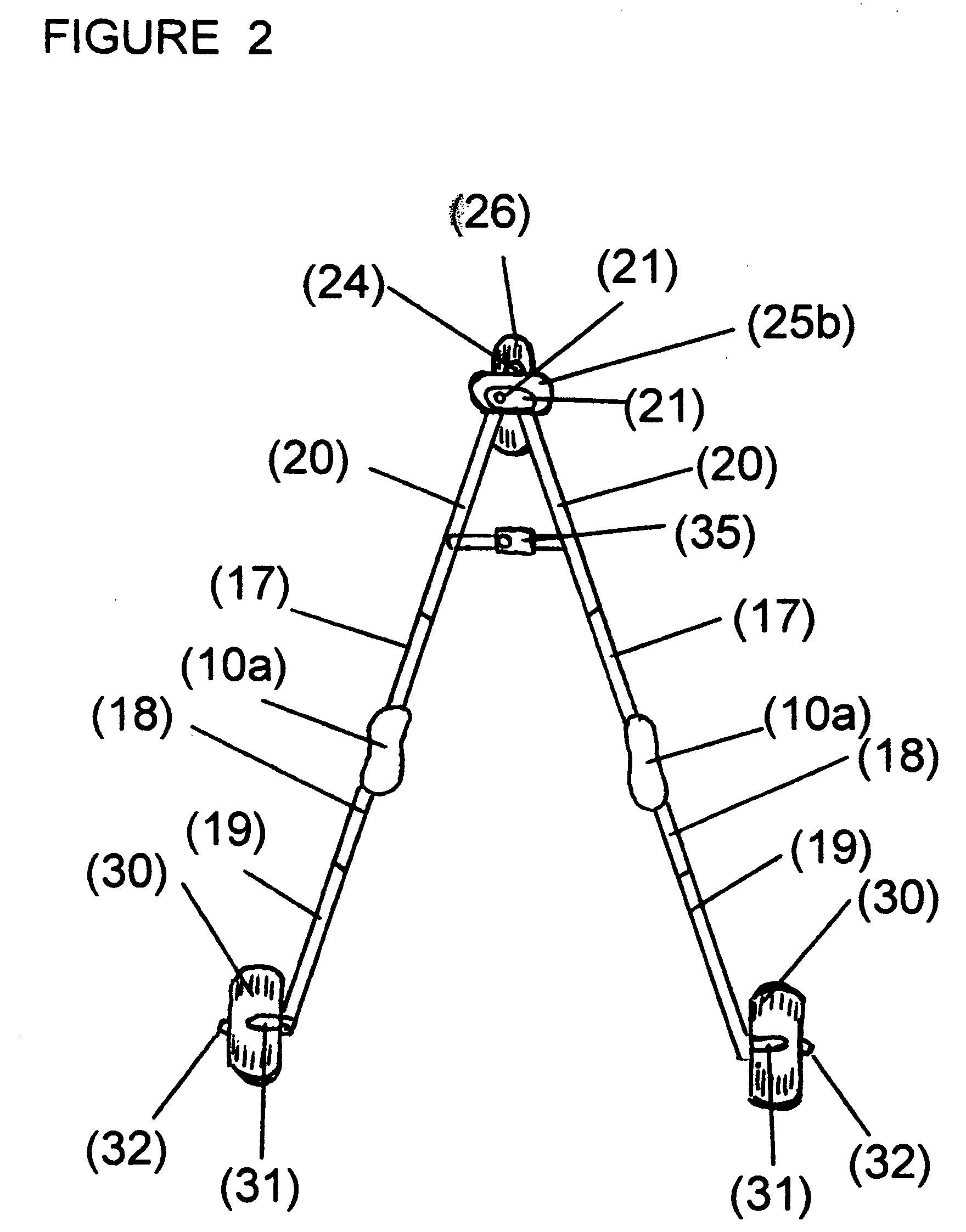 Crutch stroller